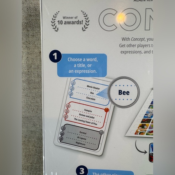 CONCEPT party board game Award Winning Team-Based Guessing New Sealed - Picture 4 of 6
